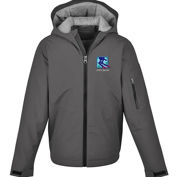 Sidelines Hooded Insulated Jacket - Youth