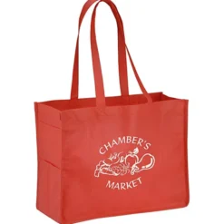 Side Pocket Tote - 12 inches x 16 inches