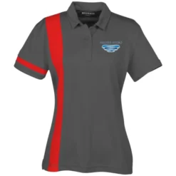Side Stripe Performance Polo - Ladies'