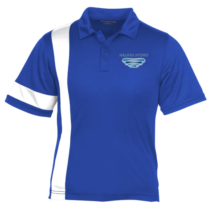 Side Stripe Performance Polo - Men's