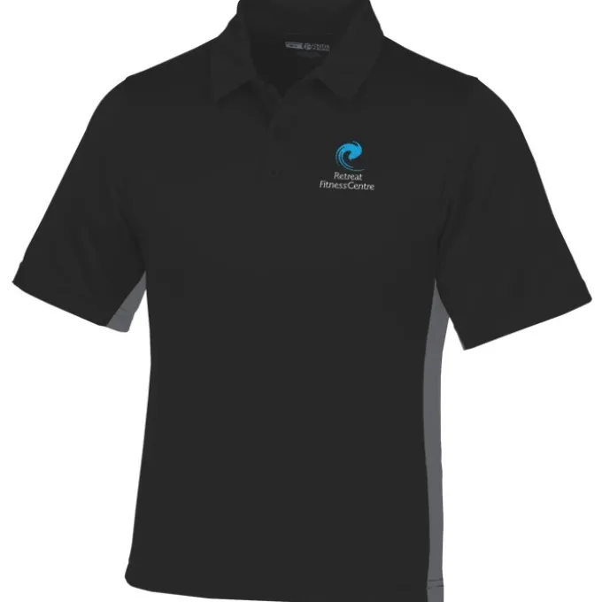 Side Swipe Colorblock Performance Polo - Men's - 24 hr