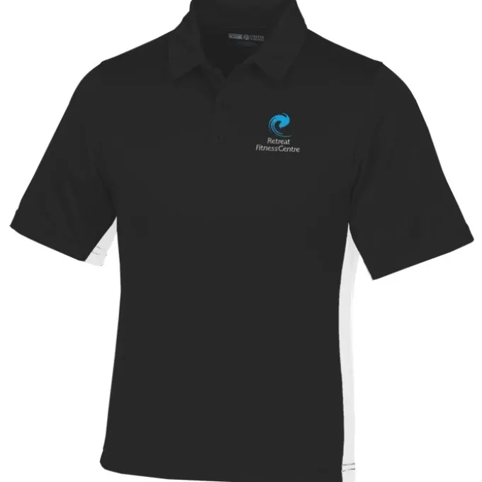 Side Swipe Colorblock Performance Polo - Men's - 24 hr
