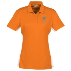 Side Swipe Colorblock Performance Polo - Ladies'