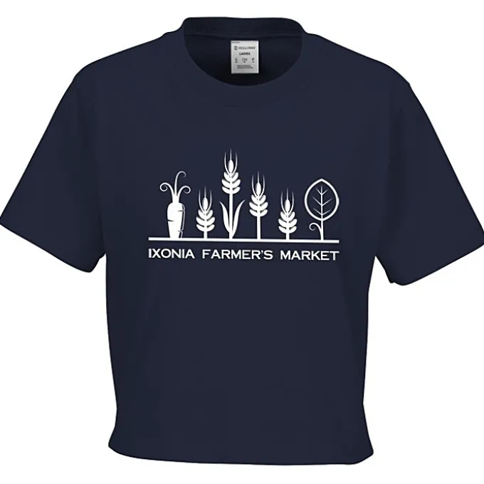 Sidney Heavyweight Cropped Boxy T-Shirt - Ladies'