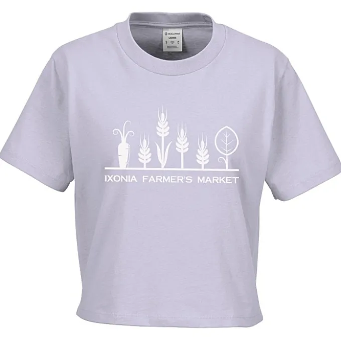 Sidney Heavyweight Cropped Boxy T-Shirt - Ladies'