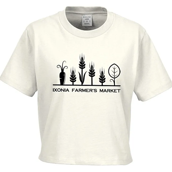 Sidney Heavyweight Cropped Boxy T-Shirt - Ladies'