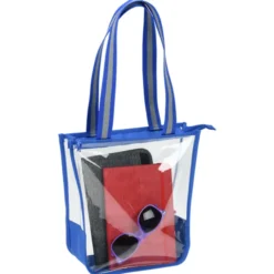 Sigma Clear Zippered Tote