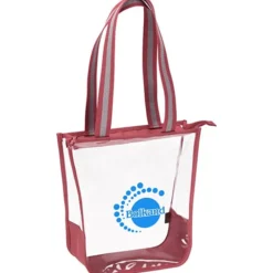 Sigma Clear Zippered Tote