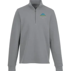 Signature Double Pique 1/4-Zip Pullover - Men's