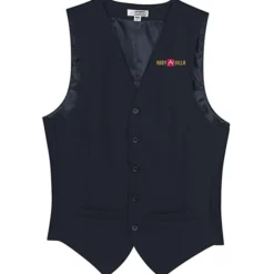 Signature High Button Vest - Men's