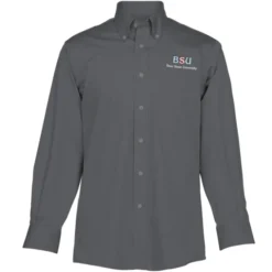 Signature Non-Iron Button Down Dress Shirt - Men's - 24 hr