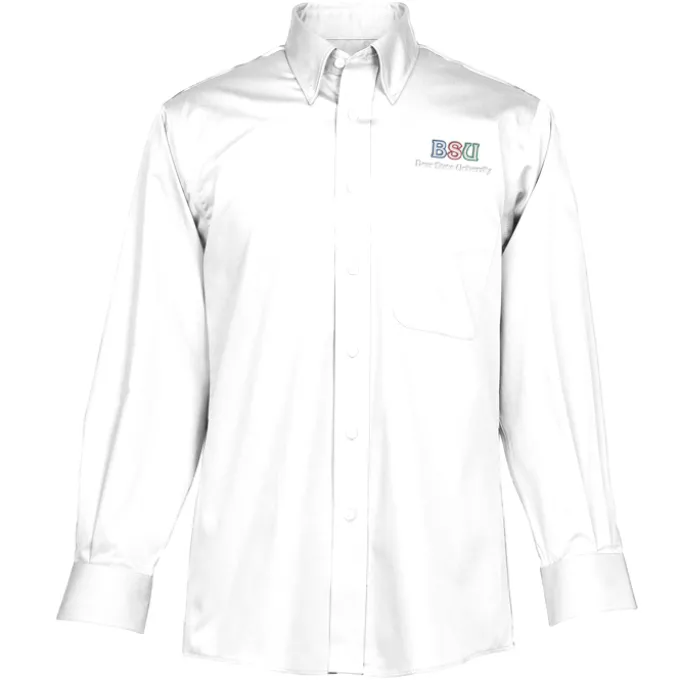 Signature Non-Iron Button Down Dress Shirt - Men's - 24 hr
