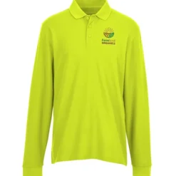 Signature Pique Long Sleeve Polo - Men's