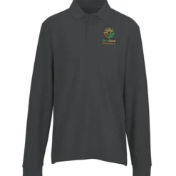 Signature Pique Long Sleeve Polo - Men's