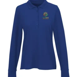 Signature Pique Long Sleeve Polo - Ladies'
