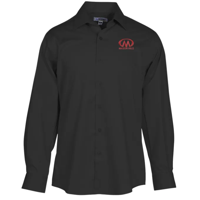 Signature Spread Collar Dress Shirt - Men's - 24 hr