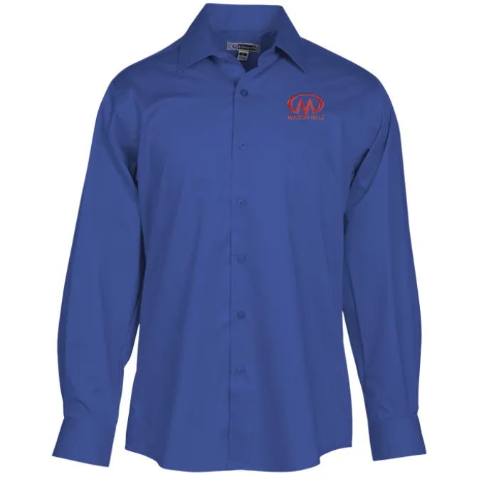 Signature Spread Collar Dress Shirt - Men's - 24 hr