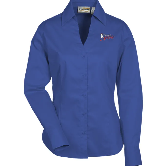 Signature V-Neck Blouse - Ladies' - 24 hr