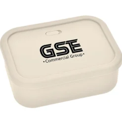 Silicone Rectangle Food Container with Air Valve - 44 oz