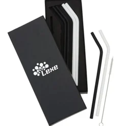 Silicone Straw Set - 6 Pack