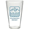 Silipint Clear Pint Glass - 16 oz