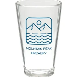 Silipint Clear Pint Glass - 16 oz