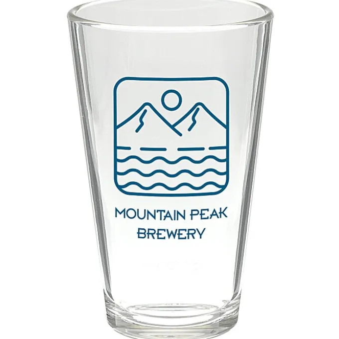 Silipint Clear Pint Glass - 16 oz