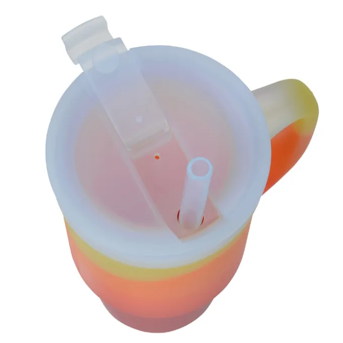 Silipint Tumbler with Straw - 32 oz - Multicolor