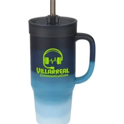 Silipint Tumbler with Straw - 32 oz - Multicolor