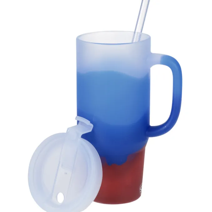 Silipint Tumbler with Straw - 32 oz - Multicolor