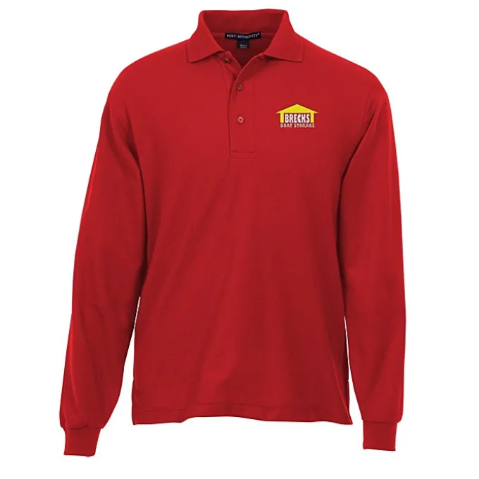 Silk Touch Long Sleeve Sport Shirt - Men's