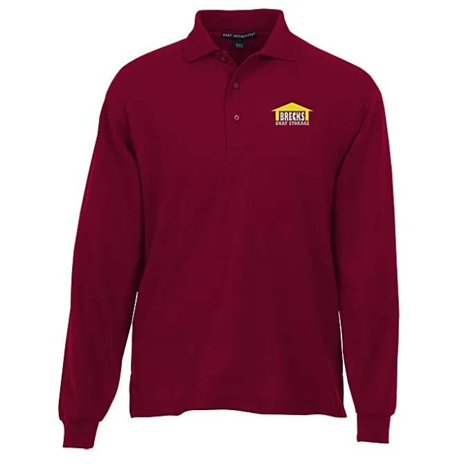 Silk Touch Long Sleeve Sport Shirt - Men's