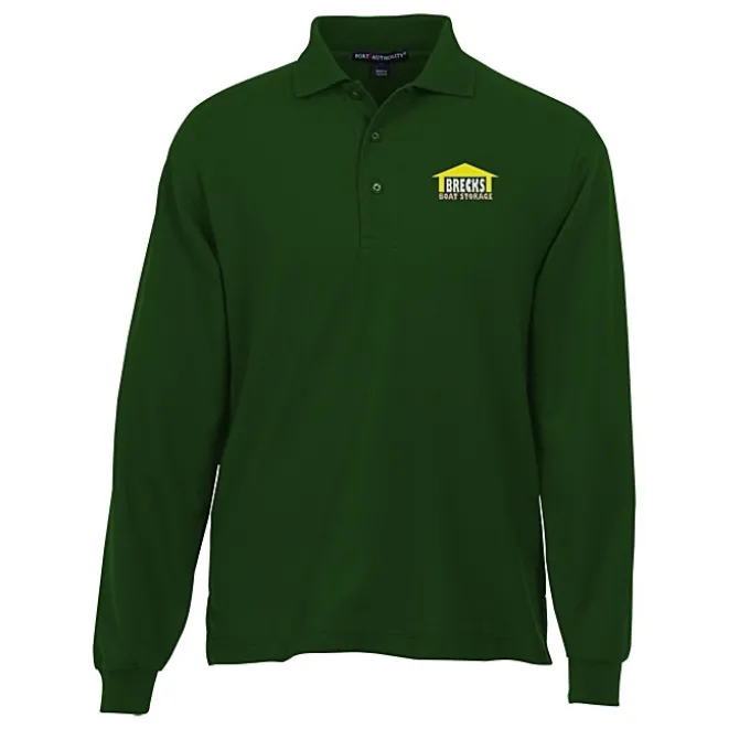 Silk Touch Long Sleeve Sport Shirt - Men's