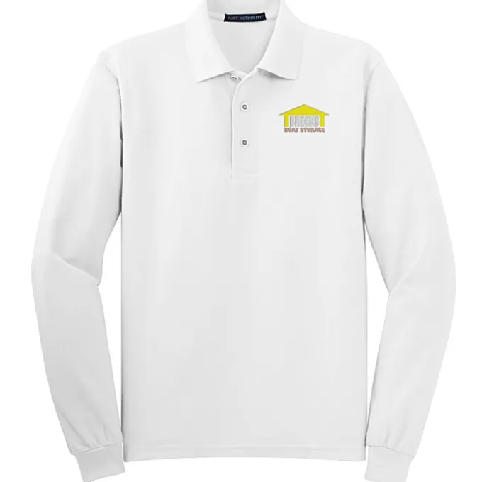 Silk Touch Long Sleeve Sport Shirt - Men's