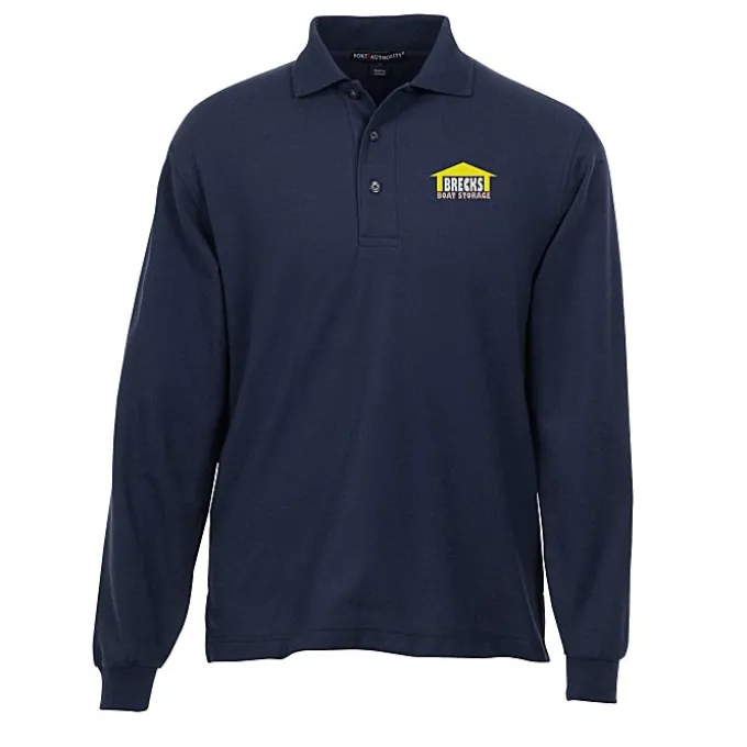 Silk Touch Long Sleeve Sport Shirt - Men's