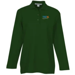 Silk Touch Long Sleeve Sport Shirt - Ladies'