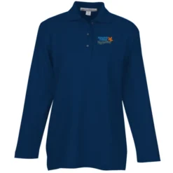 Silk Touch Long Sleeve Sport Shirt - Ladies'