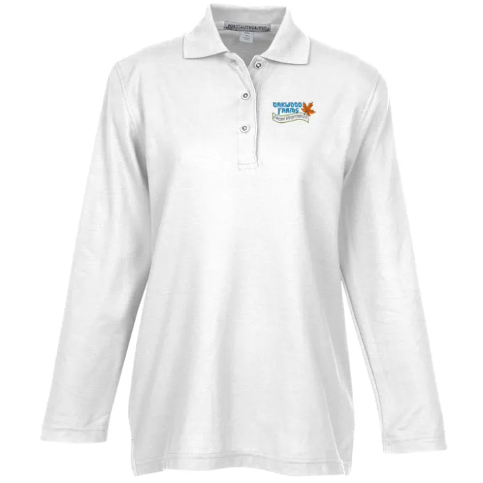 Silk Touch Long Sleeve Sport Shirt - Ladies'