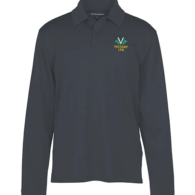 Silk Touch Performance LS Sport Polo - Men's