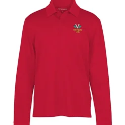 Silk Touch Performance LS Sport Polo - Men's