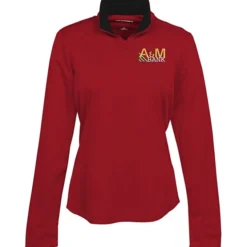Silk Touch Performance 1/4-Zip Pullover - Ladies' - Embroidered
