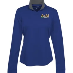 Silk Touch Performance 1/4-Zip Pullover - Ladies' - Embroidered