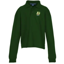 Silk Touch Sport Long Sleeve Polo - Youth