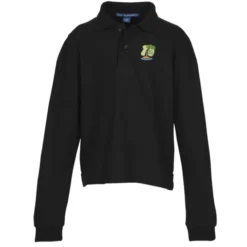 Silk Touch Sport Long Sleeve Polo - Youth