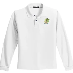 Silk Touch Sport Long Sleeve Polo - Youth