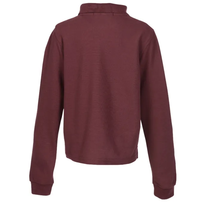 Silk Touch Sport Long Sleeve Polo - Youth