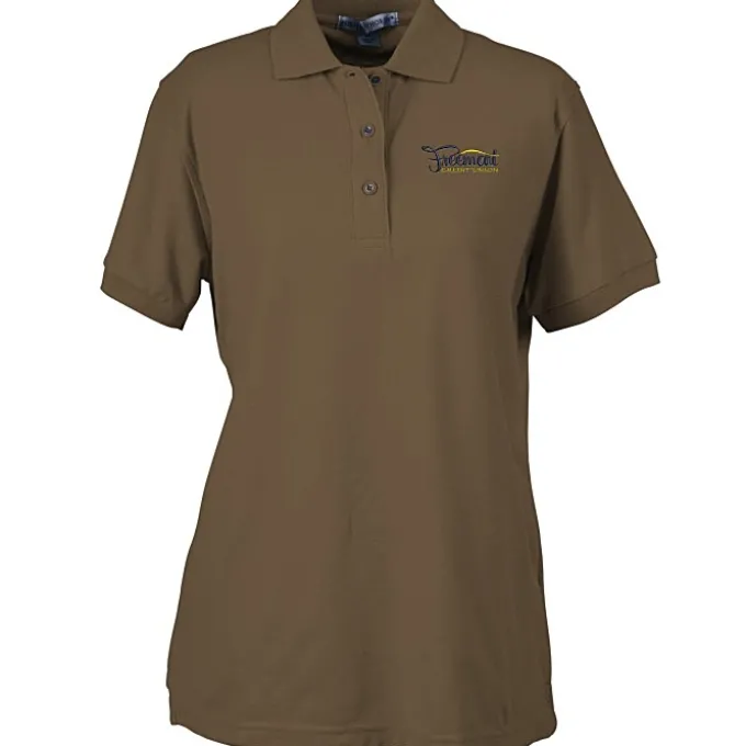 Silk Touch Sport Shirt - Ladies' - Embroidered