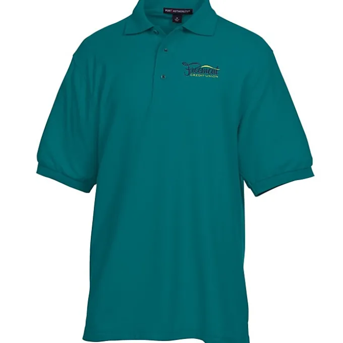 Silk Touch Sport Shirt - Men's - Embroidered