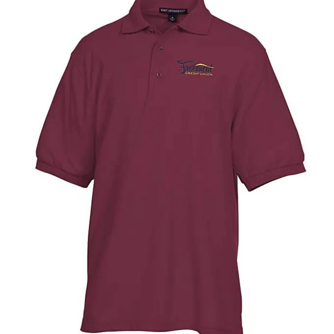 Silk Touch Sport Shirt - Men's - Embroidered