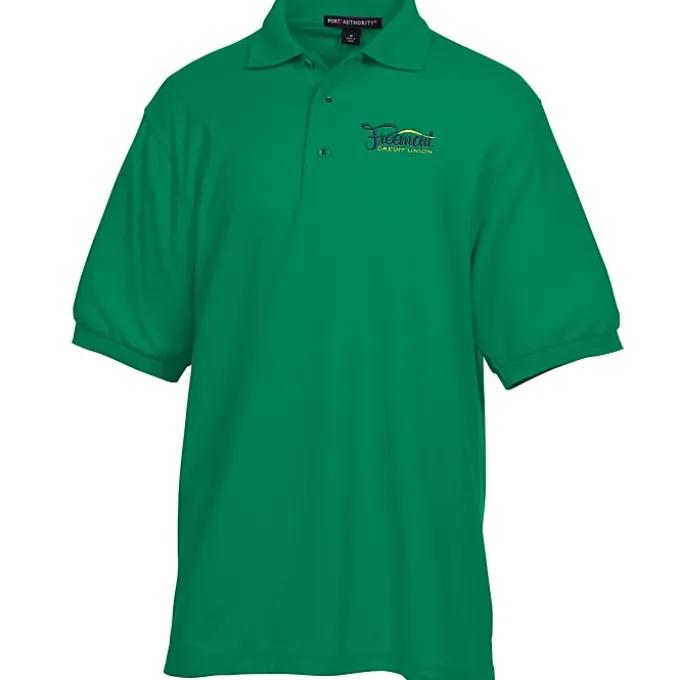 Silk Touch Sport Shirt - Men's - Embroidered